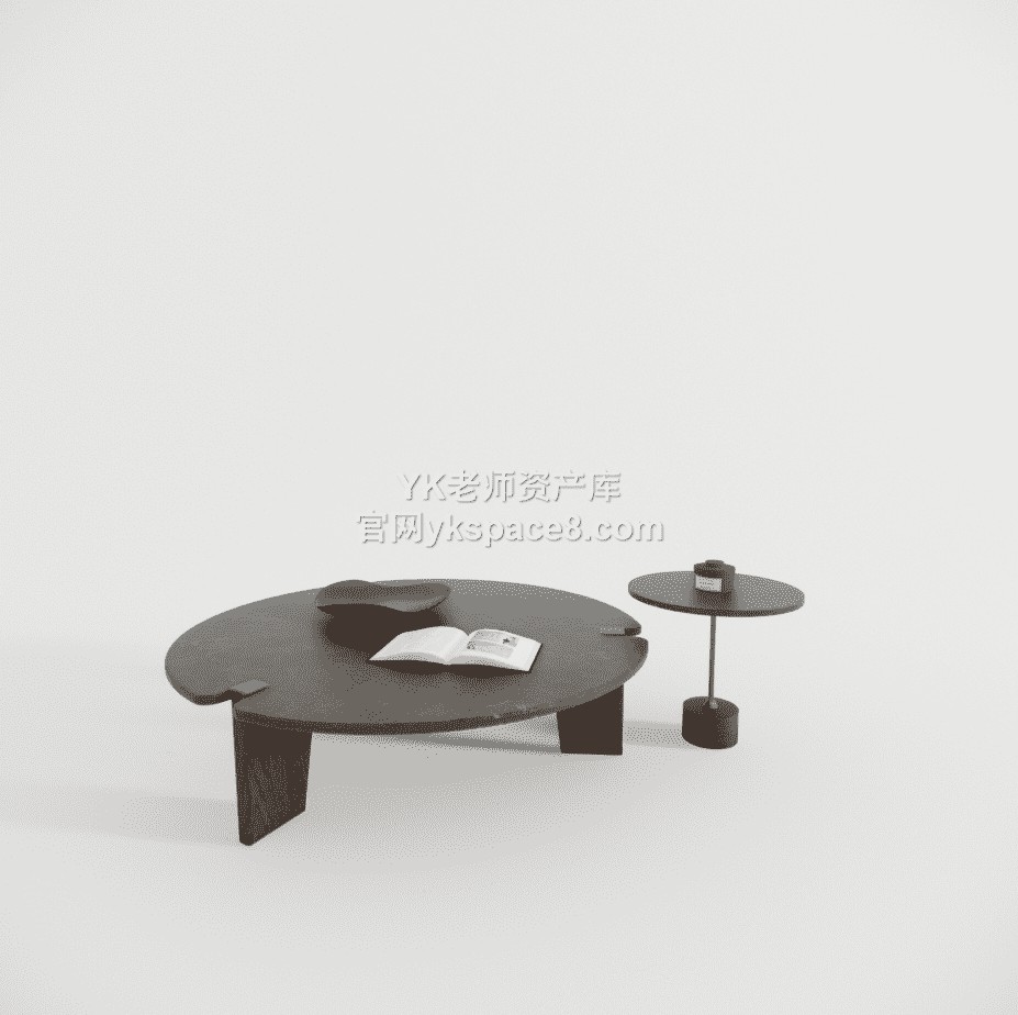 YK大理石茶几 (3)