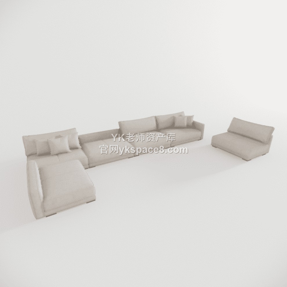 YK老师意式极简沙发 (3)